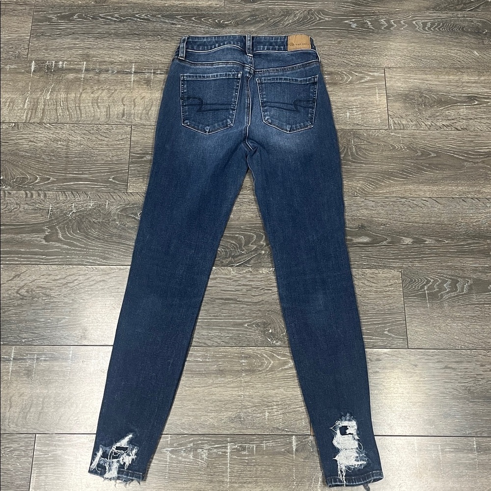 American Eagle The Dream Jean Hi-Rise Jegging size 2 - Picture 7 of 7